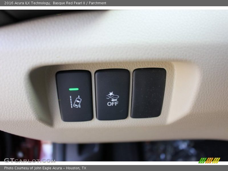 Basque Red Pearl II / Parchment 2016 Acura ILX Technology