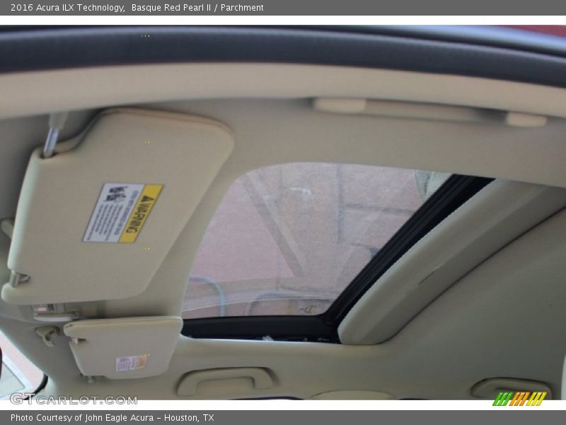 Basque Red Pearl II / Parchment 2016 Acura ILX Technology