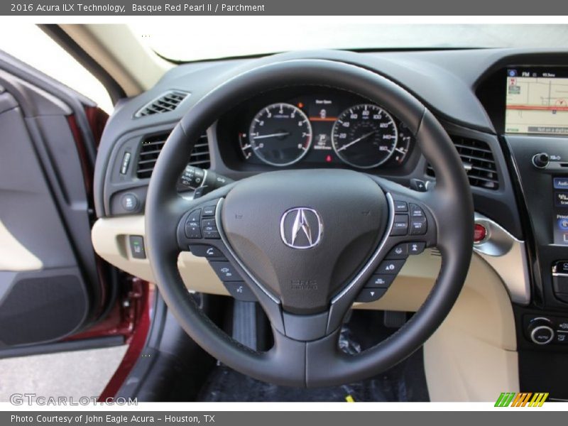 Basque Red Pearl II / Parchment 2016 Acura ILX Technology