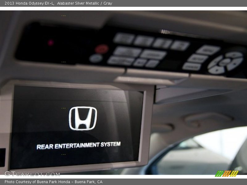 Alabaster Silver Metallic / Gray 2013 Honda Odyssey EX-L