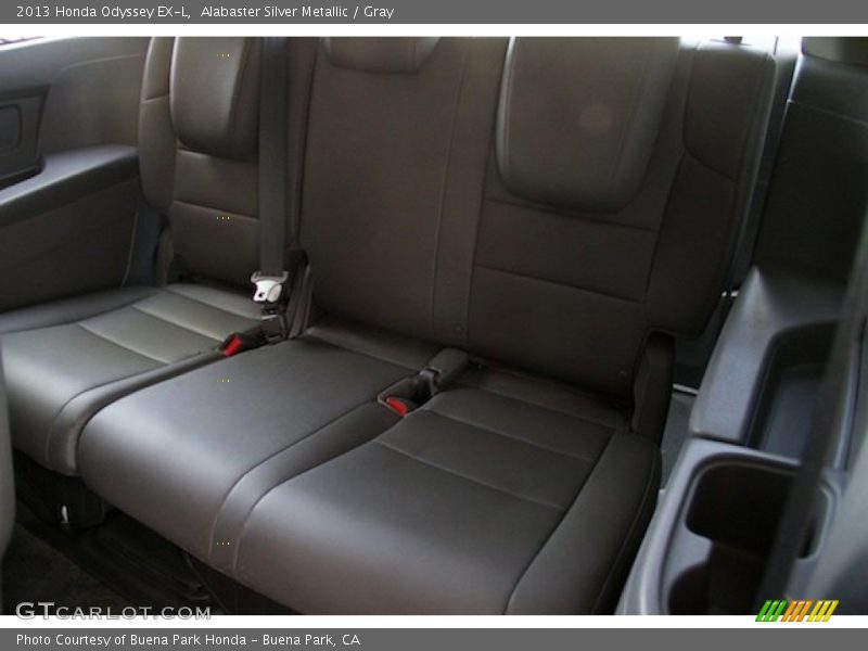 Alabaster Silver Metallic / Gray 2013 Honda Odyssey EX-L