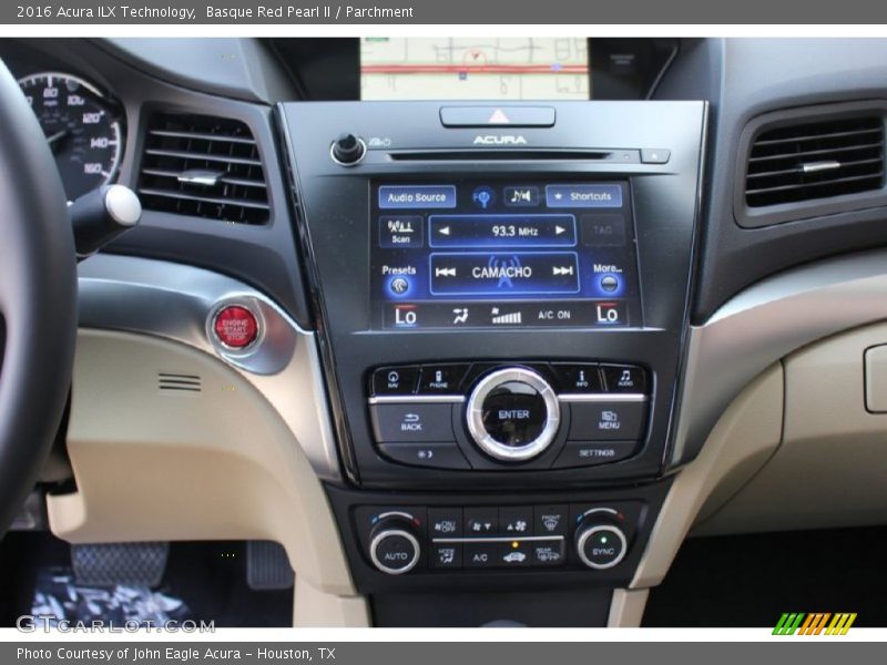 Basque Red Pearl II / Parchment 2016 Acura ILX Technology