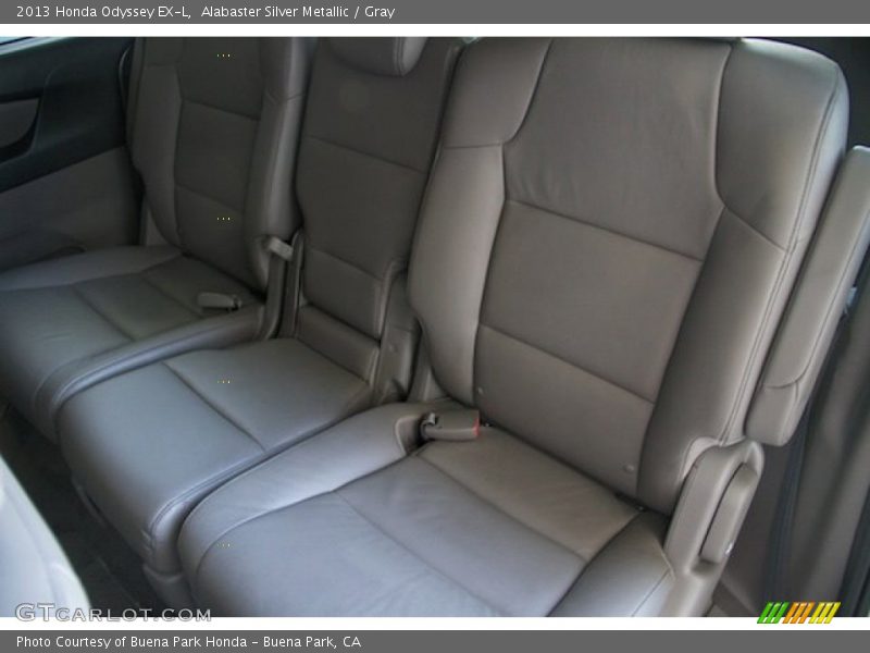 Alabaster Silver Metallic / Gray 2013 Honda Odyssey EX-L