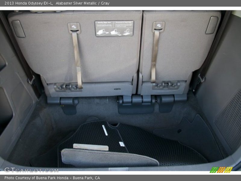Alabaster Silver Metallic / Gray 2013 Honda Odyssey EX-L