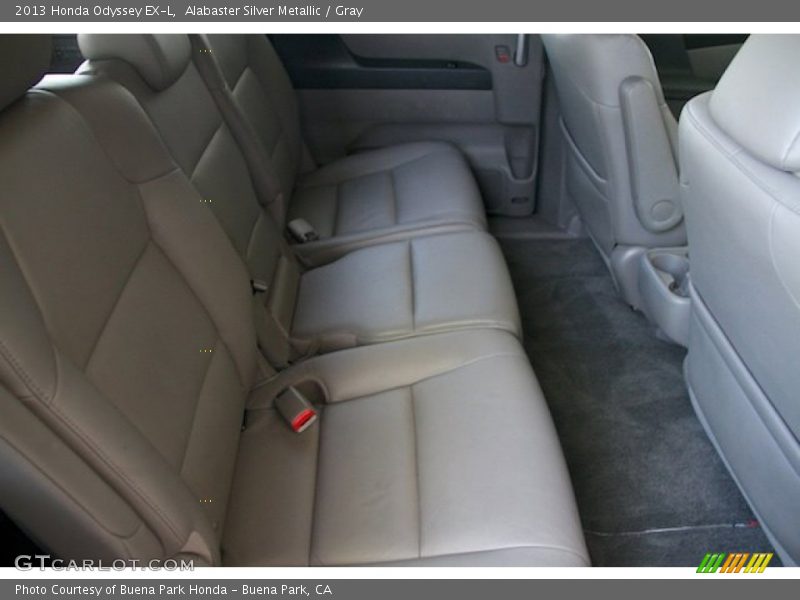Alabaster Silver Metallic / Gray 2013 Honda Odyssey EX-L