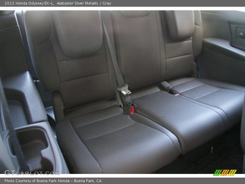 Alabaster Silver Metallic / Gray 2013 Honda Odyssey EX-L