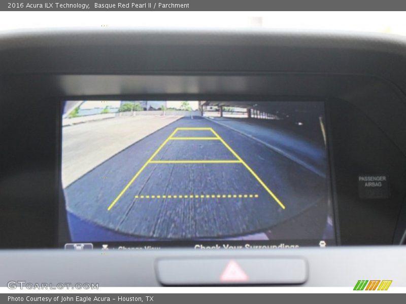 Basque Red Pearl II / Parchment 2016 Acura ILX Technology