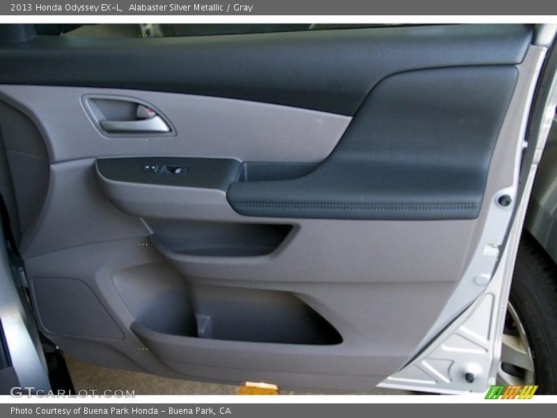 Alabaster Silver Metallic / Gray 2013 Honda Odyssey EX-L