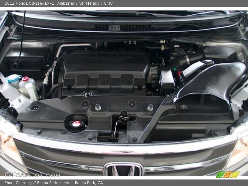 Alabaster Silver Metallic / Gray 2013 Honda Odyssey EX-L