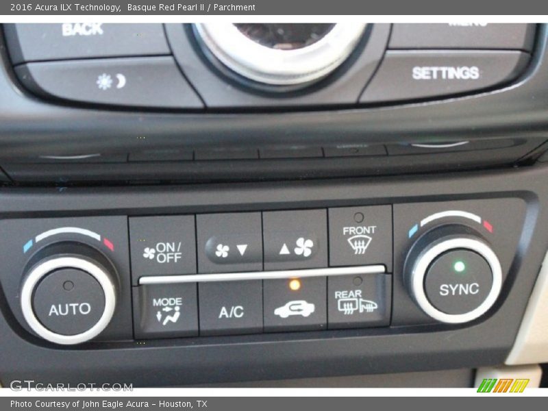Basque Red Pearl II / Parchment 2016 Acura ILX Technology