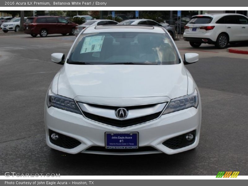Bellanova White Pearl / Ebony 2016 Acura ILX Premium