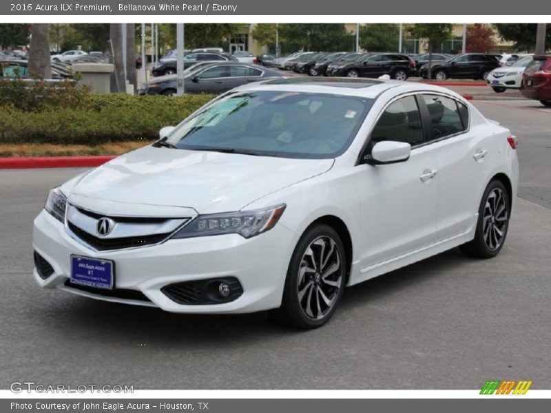 Bellanova White Pearl / Ebony 2016 Acura ILX Premium