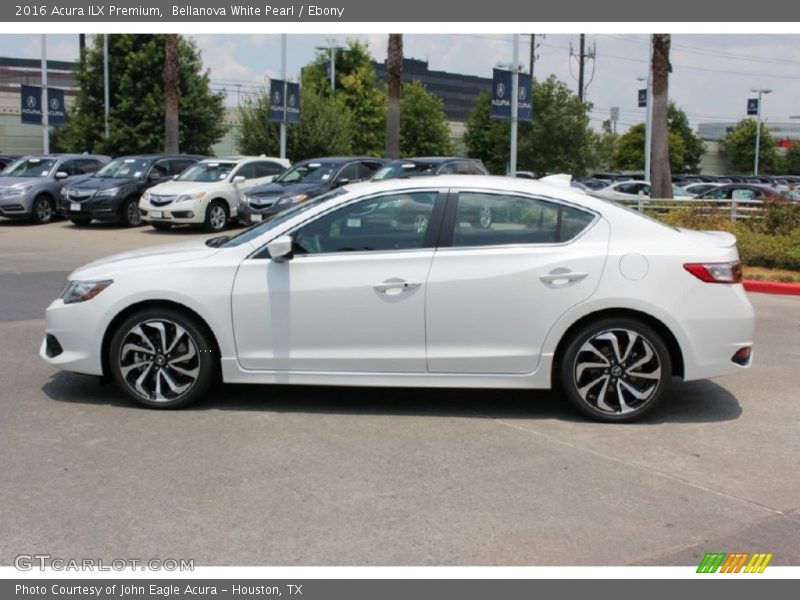 Bellanova White Pearl / Ebony 2016 Acura ILX Premium