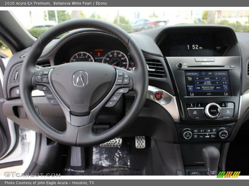 Bellanova White Pearl / Ebony 2016 Acura ILX Premium