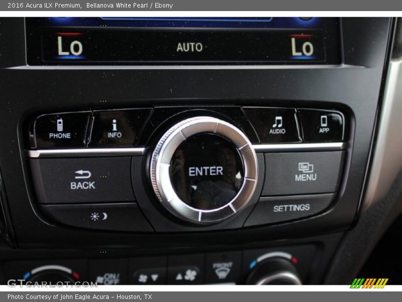 Bellanova White Pearl / Ebony 2016 Acura ILX Premium