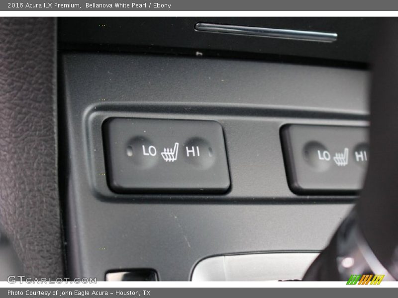 Bellanova White Pearl / Ebony 2016 Acura ILX Premium