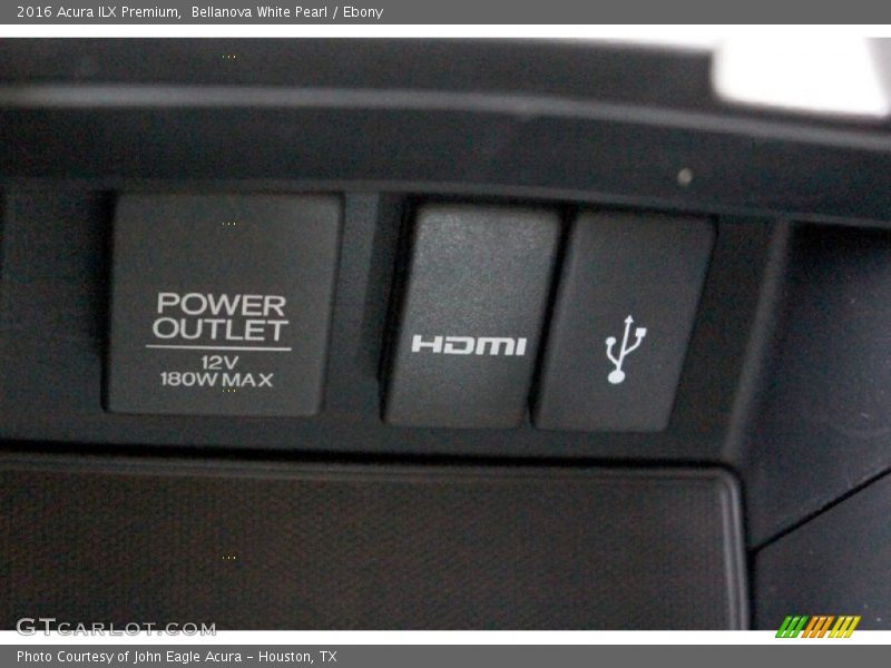 Bellanova White Pearl / Ebony 2016 Acura ILX Premium