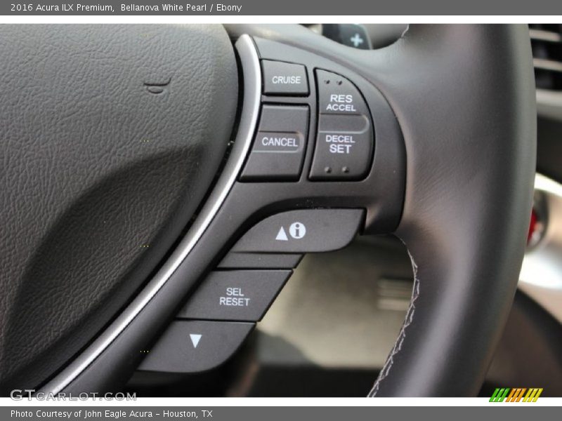 Bellanova White Pearl / Ebony 2016 Acura ILX Premium
