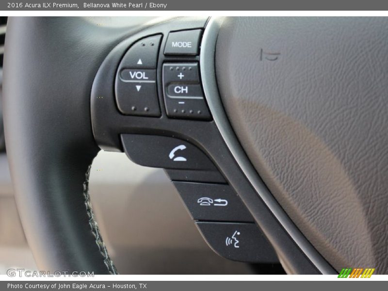 Bellanova White Pearl / Ebony 2016 Acura ILX Premium