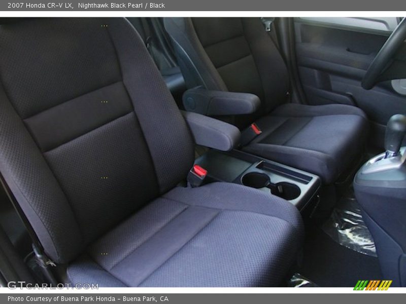 Nighthawk Black Pearl / Black 2007 Honda CR-V LX