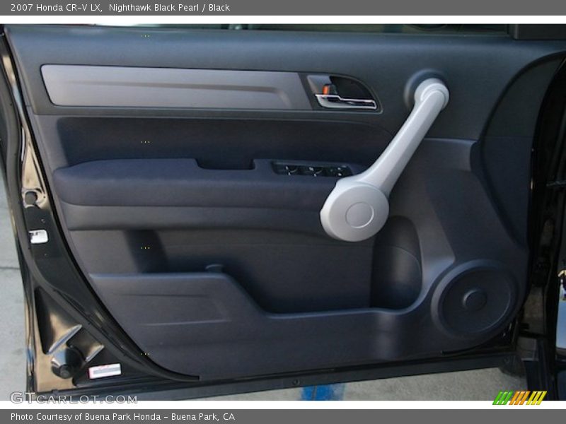 Nighthawk Black Pearl / Black 2007 Honda CR-V LX