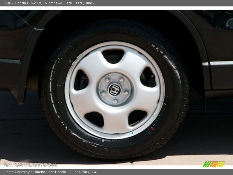 Nighthawk Black Pearl / Black 2007 Honda CR-V LX