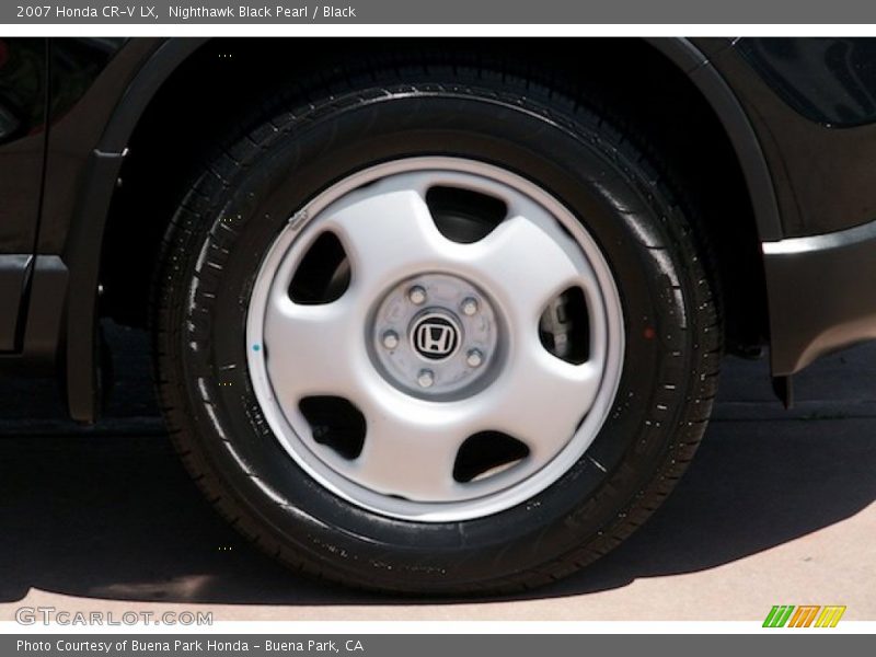 Nighthawk Black Pearl / Black 2007 Honda CR-V LX