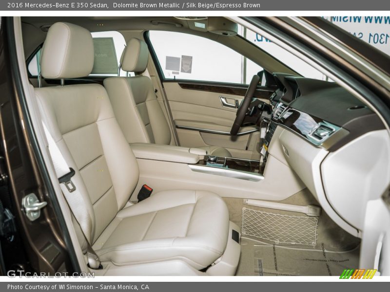 Dolomite Brown Metallic / Silk Beige/Espresso Brown 2016 Mercedes-Benz E 350 Sedan