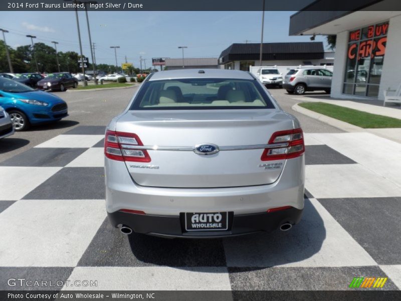 Ingot Silver / Dune 2014 Ford Taurus Limited