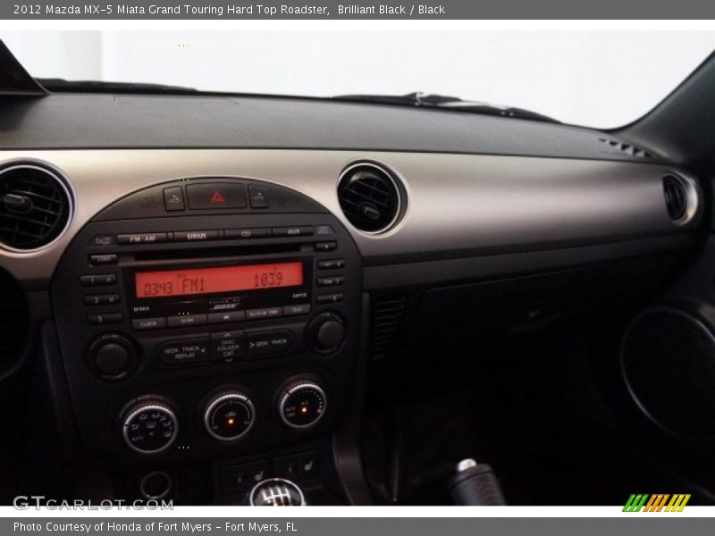 Brilliant Black / Black 2012 Mazda MX-5 Miata Grand Touring Hard Top Roadster