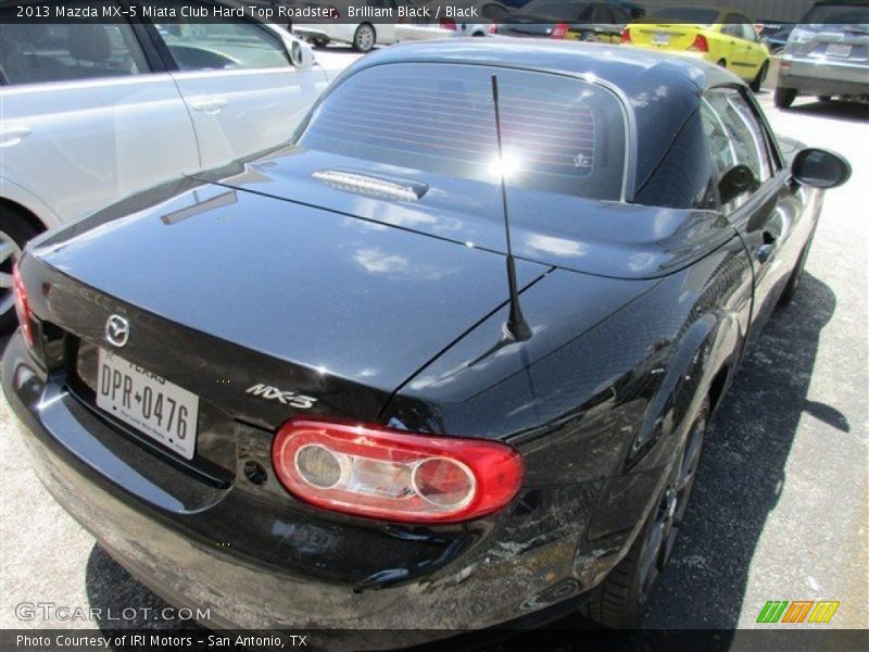 Brilliant Black / Black 2013 Mazda MX-5 Miata Club Hard Top Roadster