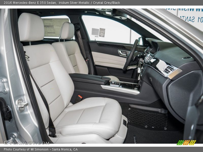  2016 E 350 Sedan Crystal Grey/Black Interior