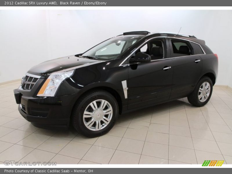 Black Raven / Ebony/Ebony 2012 Cadillac SRX Luxury AWD