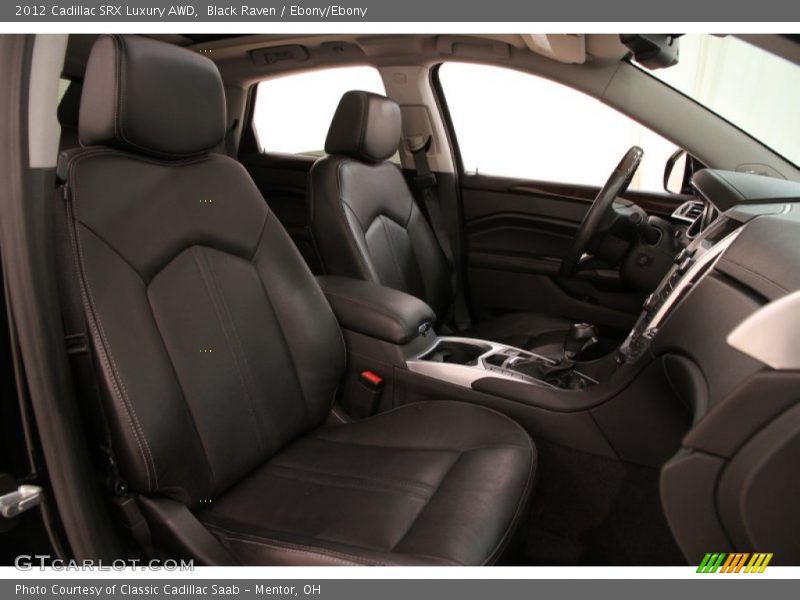 Black Raven / Ebony/Ebony 2012 Cadillac SRX Luxury AWD