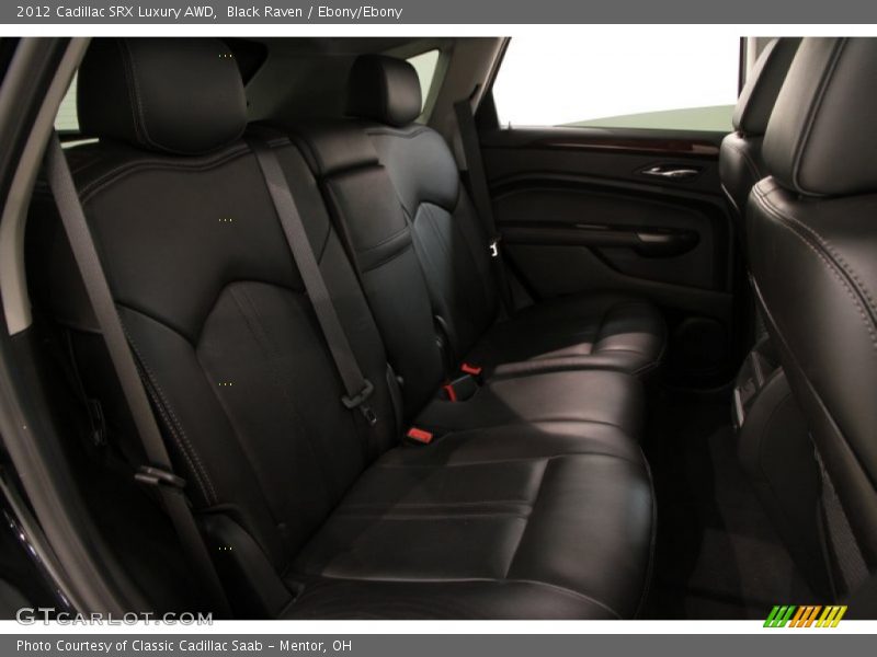 Black Raven / Ebony/Ebony 2012 Cadillac SRX Luxury AWD