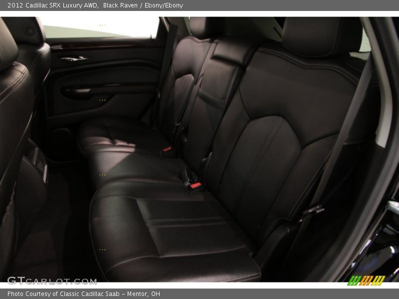 Black Raven / Ebony/Ebony 2012 Cadillac SRX Luxury AWD