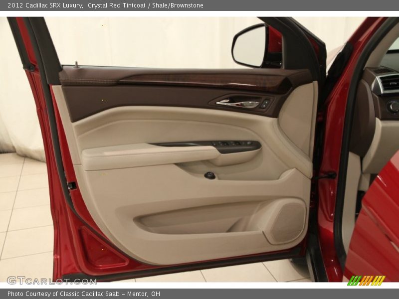 Crystal Red Tintcoat / Shale/Brownstone 2012 Cadillac SRX Luxury