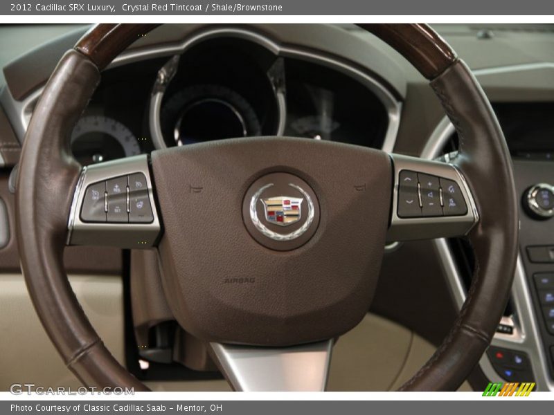 Crystal Red Tintcoat / Shale/Brownstone 2012 Cadillac SRX Luxury