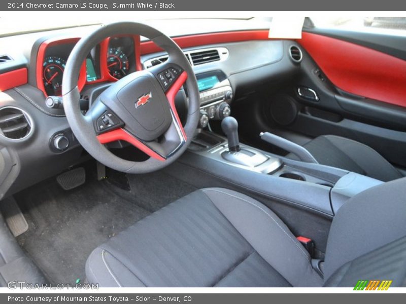  2014 Camaro LS Coupe Black Interior