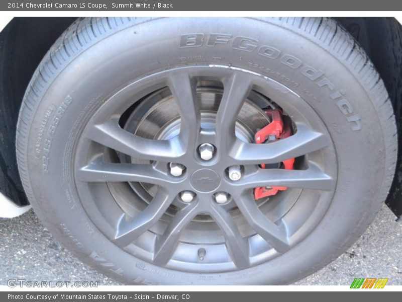 Summit White / Black 2014 Chevrolet Camaro LS Coupe