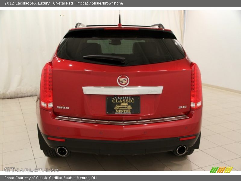Crystal Red Tintcoat / Shale/Brownstone 2012 Cadillac SRX Luxury