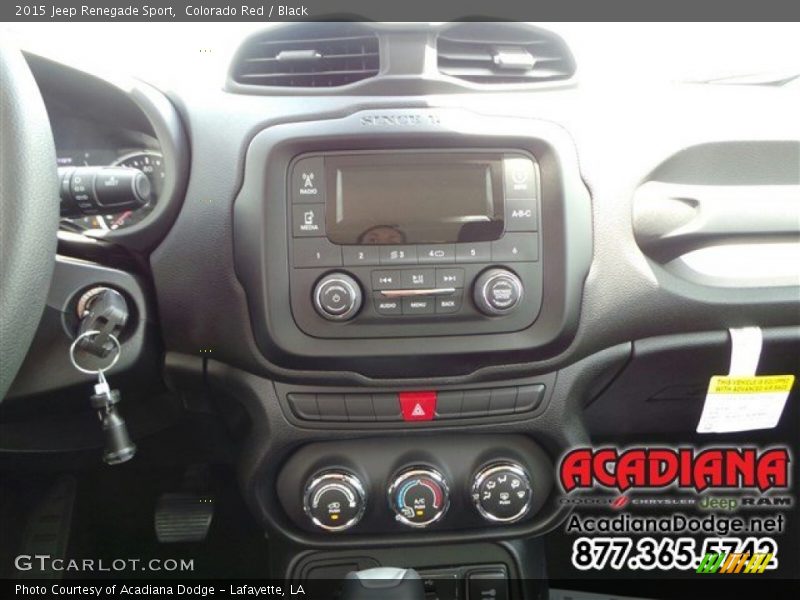 Colorado Red / Black 2015 Jeep Renegade Sport