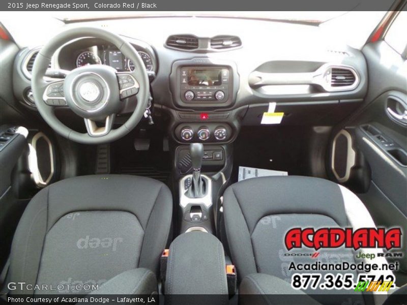 Colorado Red / Black 2015 Jeep Renegade Sport