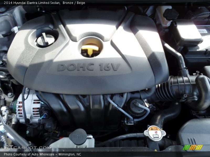 Bronze / Beige 2014 Hyundai Elantra Limited Sedan