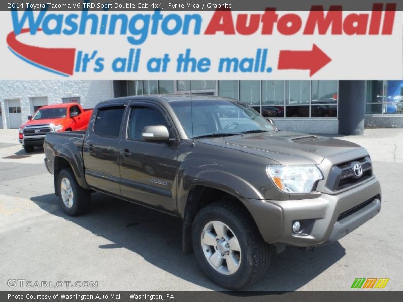 Pyrite Mica / Graphite 2014 Toyota Tacoma V6 TRD Sport Double Cab 4x4