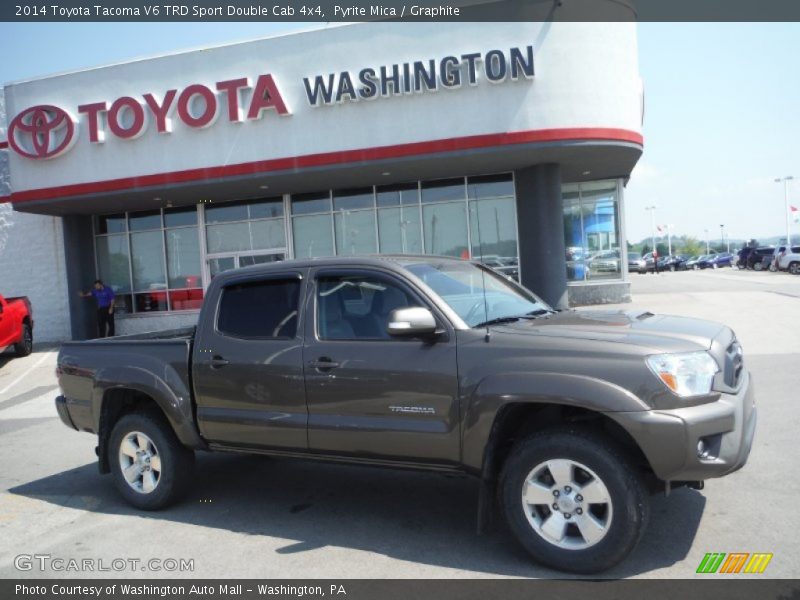 Pyrite Mica / Graphite 2014 Toyota Tacoma V6 TRD Sport Double Cab 4x4