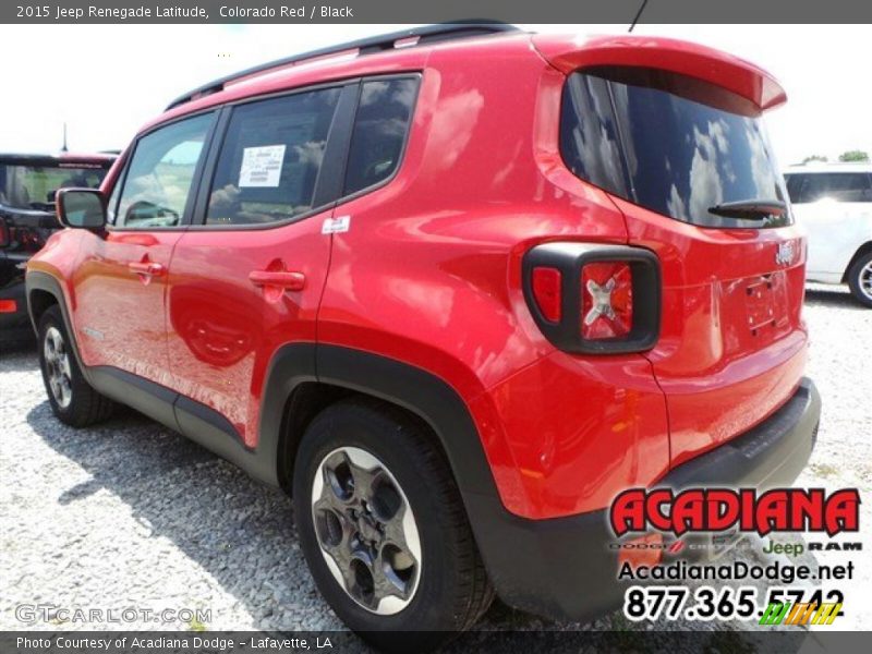 Colorado Red / Black 2015 Jeep Renegade Latitude