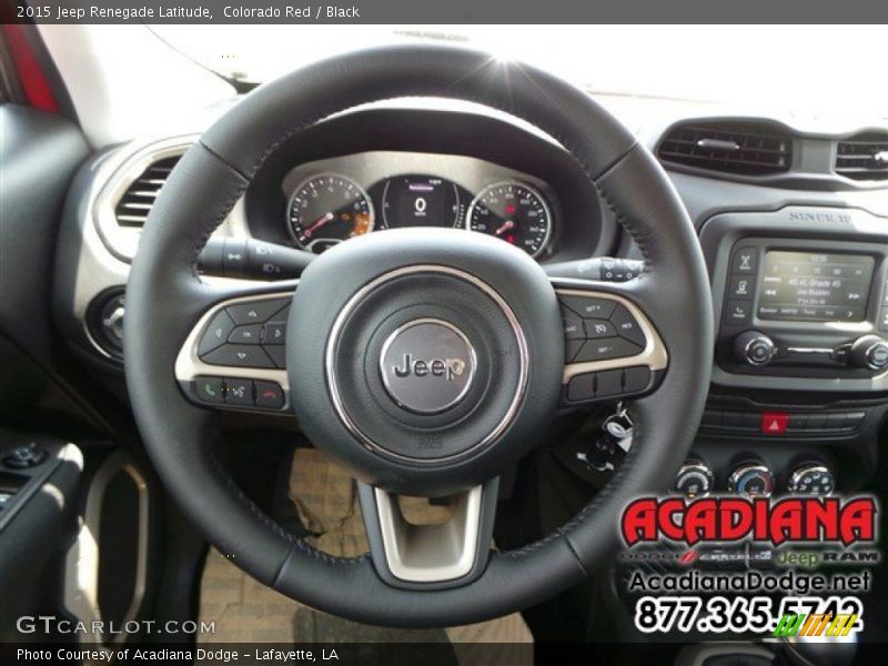 Colorado Red / Black 2015 Jeep Renegade Latitude