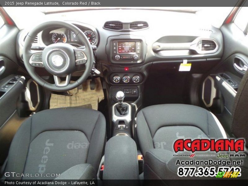 Colorado Red / Black 2015 Jeep Renegade Latitude