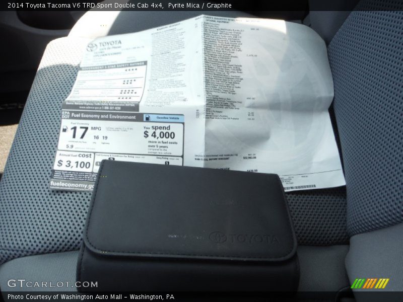 Pyrite Mica / Graphite 2014 Toyota Tacoma V6 TRD Sport Double Cab 4x4